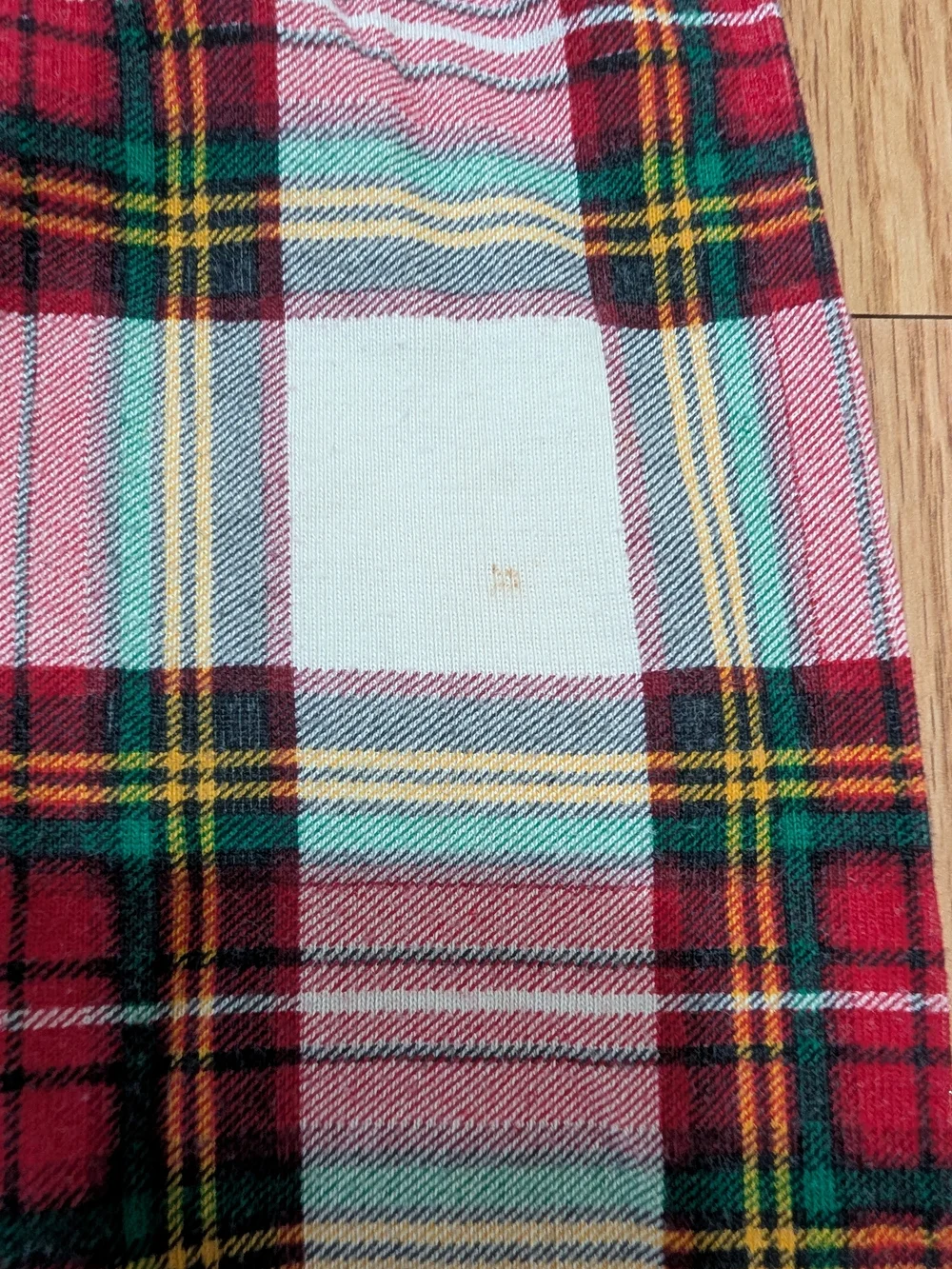 Hanna Andersson Holiday Plaid Pajamas Long Sleeve Pants 120 6/6